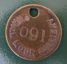 HIGH MOOR  TOKEN / COLLIERY