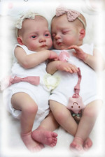 18" Reborn Twins Irys & Lily