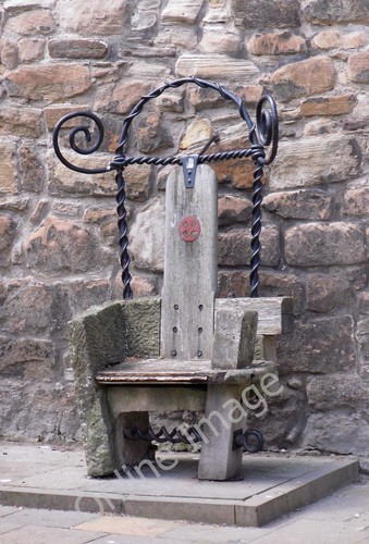 Photo 6x4 unusual chair ayr - unusual,