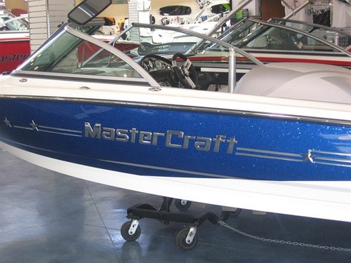 Mastercraft boats chrome decal - boats,