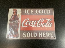 Vintage Style Sign Metal 30cm