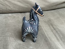 Vintage / Antique FOLK ART HORSE POTTERY FIGURINE, SCULPTURE, Hand Modelled, a/f