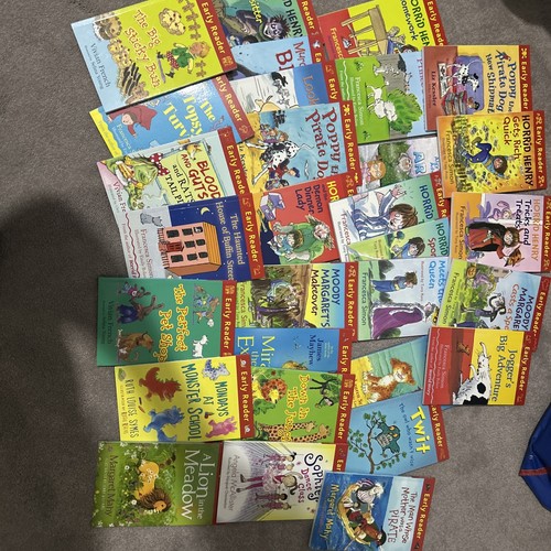 Early reader library - library, first