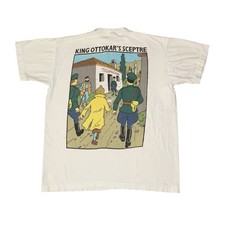 Vintage Tintin T Shirt Size L