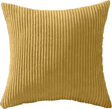 Ribbed Plush Cushion Covers