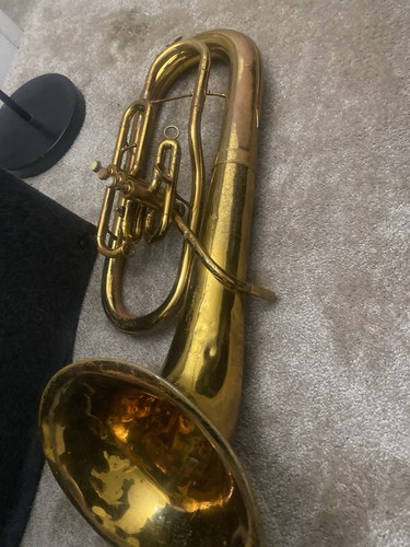 Conn 14i euphonium playing - 14i, in