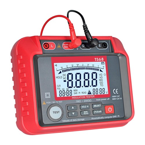 250v 2500v digital insulation - 250v-2500v,