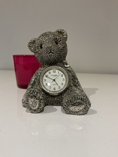 Wm Widdop Sliver Plated Bear