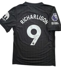 RICHARLISON SIGNED 2025/26 TOTTENHAM HOTSPUR AWAY SHIRT WITH PROOF