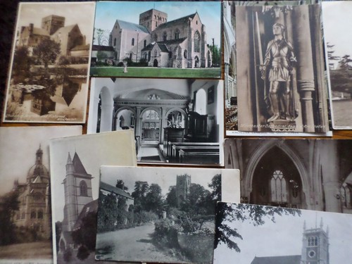 Hampshire postcards churches - hampshire,