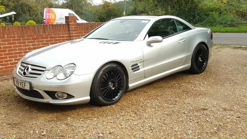 Mercedes sl55 amg breaking - mercedes,