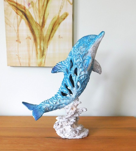 Dolphin statue sculpture - dolphin,
