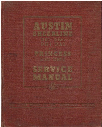 Austin sheerline ds1 dm1 dh1 - sheerline,