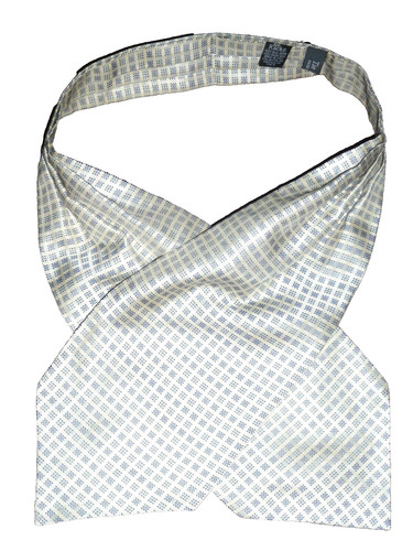 Vintage tie rack silk cravat - vintage,