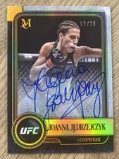 2019 Topps Museum Collection UFC Joanna Jedrzejczyk Archival Autograph /25