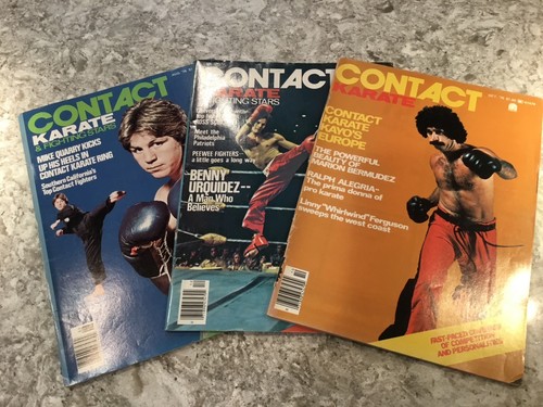 Contact karate magazine lot - contact,
