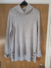Whitestuff Grey Marl Merino Jumper 16