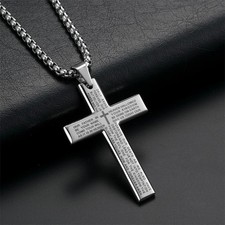 Stainless Steel Cross Necklace