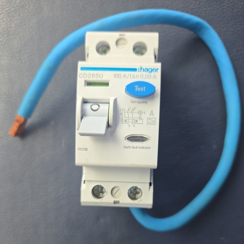 Hager cd285u 100a doble pole - hager, 100a,