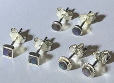 Sterling Silver ABALONE SHELL