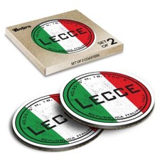Round MDF Coaster Lecce Italy
