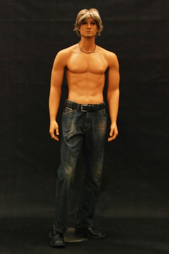 Realistic tan adult male - realistic,