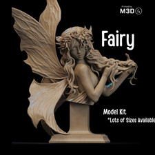 FAIRY- Resin Bust Kit  1:6 1:9