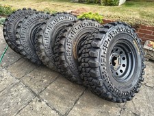 285/75/R16 Insa Turbo Special tracks off road 4x4 tyres on LR steel wheels 