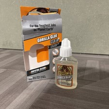 Gorilla Glue Crystal Clear Waterproof Tough All Purpose Adhesive, 50ml