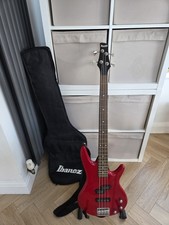 Ibanez GIO 4 String Red Bass Guitar  With Soft Gig Bag