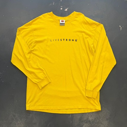 Vintage livestrong nike - nike, yellow