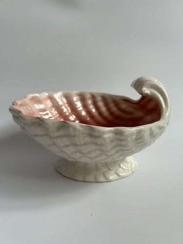 Vintage sea shell ceramic - vintage,
