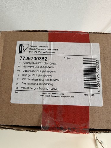 Worcester gb162 gas valve - gb162,