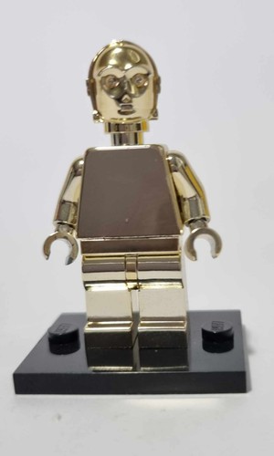 Lego gold chrome minifigure - lego,