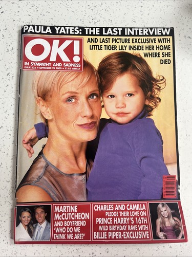 Magazine paula yates - magazine,