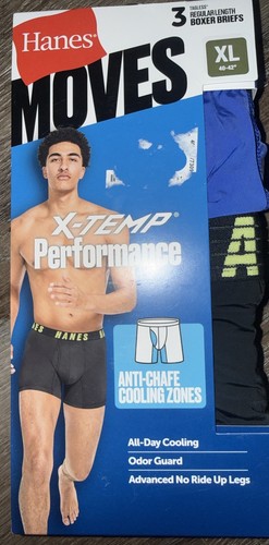 Hanes moves pair - mens, boxer