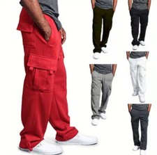 Men Loose Fit Sweatpants Hip