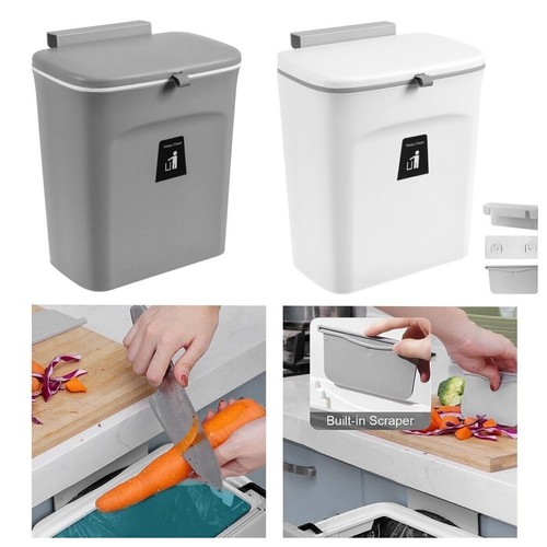 Wall mounted waste bin - wall, kitchen