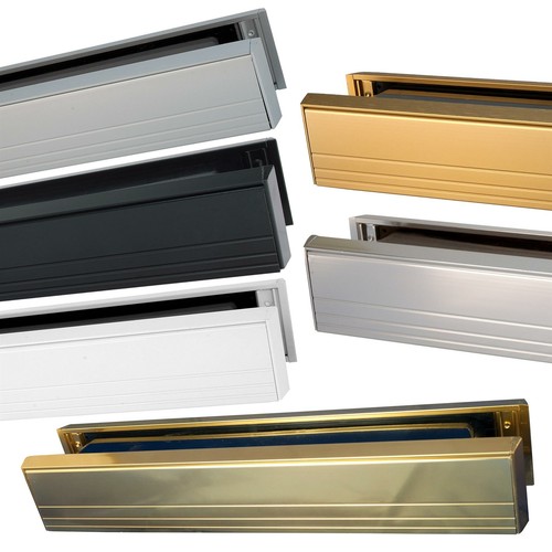 Yale slimline letterbox - yale, 12''