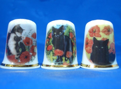 Birchcroft china thimbles - birchcroft,