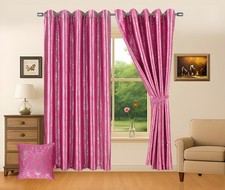 Metallic Curtains Damask