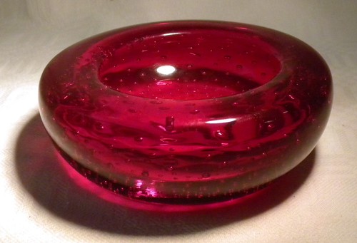 Whitefriars glass ruby 4 - whitefriars,