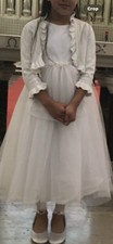Communion White Dress With