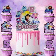 Gabbys Dollhouse  Cake Topper