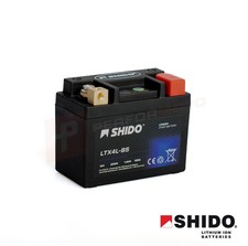 Shido LTX4L-BS Lithium Ion