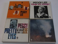 60s Easy Listening Pop Vocal PEGGY LEE 4 x UK  5" Reel To Reel Tapes Bundle