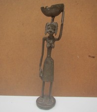 Old african bronze tribal - old,