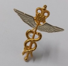 Genuine British Royal Air Force RAF Medical Mess Dress Lapel Pin Badge GIM69