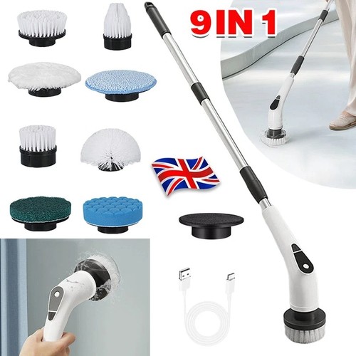 Electric spin scrubber - 9,