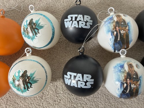 Star wars baubles set 12 - star,